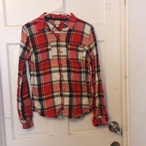 Women's Mossimo Red Flannel